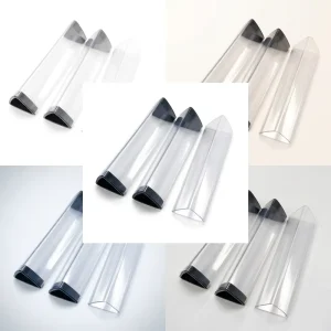 Transparent Plastic Packaging Tube Plastic Tube for Beads