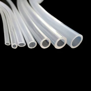 Transparent Silicone Rubber Tubing Medical Food Grade Custom Cutting Moulding Processing