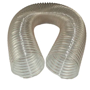 Transparent Wall Flexible Steel Wire PU Ducting Polyurethane Hose PU Hose