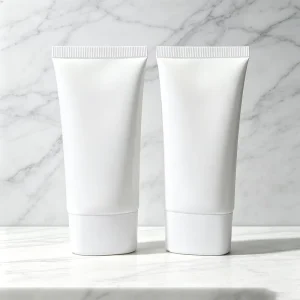 Travel Size Empty Cosmetic Squeeze Tube 50ml Plastic Soft Tube Packaging for Sunscreen Shampoo Conditioner