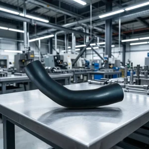 Truck Oil Cooler Rubber Hose Black NBR EPDM Engine Parts
