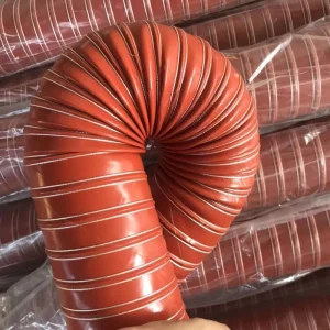 Tube Silicone Hot Air Duct Hose Glass Fiber Cord Reinforced Fabric Reinforced Hose
