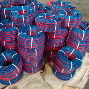 Two Color Powerweld Retractable Twin Welding Rubber Reel for Oxygen Acetylene Twin Hose with Cutting Service