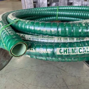 UHMWPE EPDM High Temperature Solvent Acid Resistant Industrial Chemical Rubber Hoses with Cutting Service