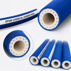 UHMWPE Lined Chemical Hose EPDM Universal Acid Resistant Custom Steel Wire Or Polyester Braided Rubber Pipe (Sample)