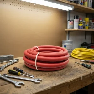UV Abrasion Resistant Lightweight Kink Resistant Flexible 5/8 Inch X 50m 20 Bar High Pressure PVC Air Hose CE Certified