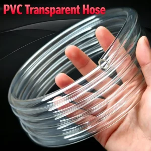UV Resistant Clear PVC Hose Flexible Transparent Garden Irrigation Water Pipe