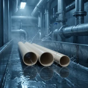 UV Resistant Flexible Tube PVC Water Pipe for Water Supply Engineering