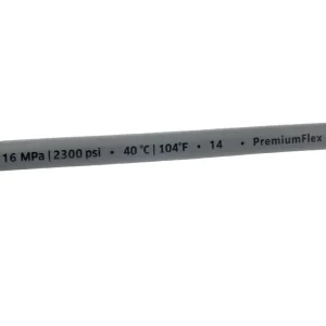 UV Resistant Grey PVC Outer Washer Hose for Agricultural Machinery 4000 PSI