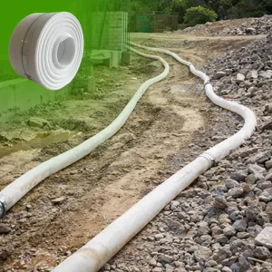 UV Resistant PE Woven Layflat Hose Anti Aging for Home & Garden Irrigation and Long Term Outdoor Use
