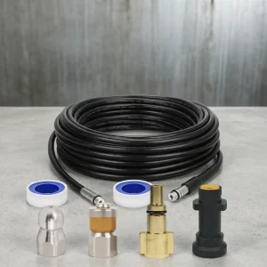 Ultra High Pressure Car Wash Hose Double Layer Steel Wire Industrial Breeding Pressure Washer Water Pipe Accessories