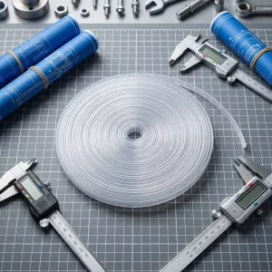 Ultra Thin Wall Flexible TPU Airbag Flat Tube Explosion Proof Wear Resistant Polyurethane Air Hose for Packaging Machinery Use