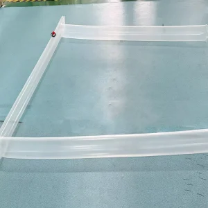 Ultra durable Transparent TPU Lay Flat Hose Eco friendly High Pressure Flexible Column Tubing for Industrial Pipeline