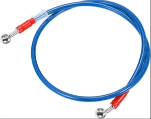 Universal AN3 3.2X7.5mm Motorcycle Brake Clutch Oil Hose Line Pipe Hydraulic Reinforced Stainless Steel Braided Brake Line