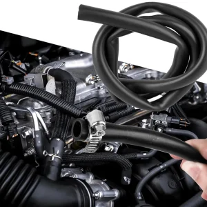 Universal NBR Diesel Fuel Hose Pipe 1/4 to 3/4 Inch Inner Diameter Oil Resistant Vacuum Rubber Tubing