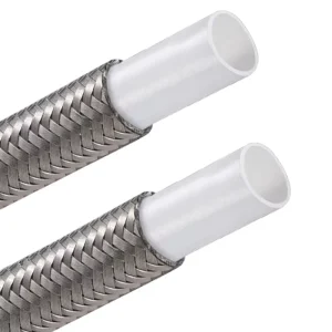 Universal Oil Cooler Line AN3 AN4 AN6 AN8 AN10 AN12 Series Racing Fuel Brake Hose 304 Stainless Steel Braided PTFE Tube