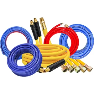 Universal Synthetic Rubber Air Compressor Hose Kit with Cutting Service for Conveying Air Gas Water 50m 100m Length Options