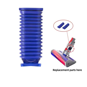 V7V8V10V11 Robot Vacuum Cleaner Replacement Accessories Battery Electric Reusable Soft Rubber Roller Suction Head