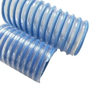 Vacuum High Quality Flexible Corrugated Discharge Hose PVC Industrial Use Water Pump Suction Hose Pipe for Concrete