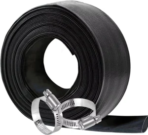 Various Sizes PVC Layflat Hose 1 to 12 Water Delivery for Agriculture Custom Processing Service Cut to Size