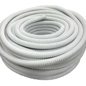 Various Sizes Plastic Coated Metal Flexible Pipe PVC Coated Stainless Steel Metal Corrugated Conduit