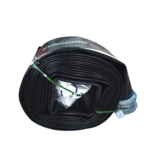 Various Sizes TPU Lay Flat Black Woods 6 Inch Polyurethane Hose