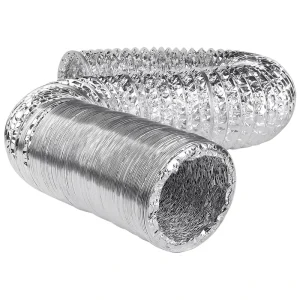 Ventilation Exhaust Pipe Air Vent Ducting Aluminum Foil Flexible Air Duct Ventilation PVC Hose Pipe