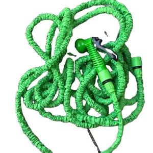 Versatile Expandable Coil Hose for Various Garden Tasks