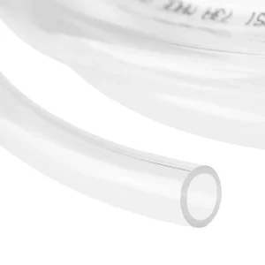 Vinyl Clear Transparent Water Hose Tubing 1 Inch 2 Inch 3 Inch Smooth Surface Medical Food Grade Cutting Included
