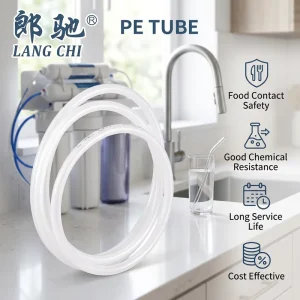 Virgin LLDPE Drinking Water PE Pipe Flexible Transparent Plastic Hose for Household Pure Water Supply Line