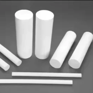 Virgin PTFE Rod Round Bar Chemical Resistant PTFE Plastic Rods 10mm 200mm Dia CNC Machining