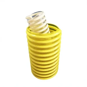 Visual Flow Inspection 100 PSI 1-1/4″ 32 MM Flexible PVC Helix Water Suction Hose for Agricultural Pump