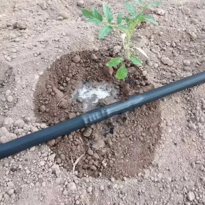 Water Drip Line 16mm Round Drip Irrigation Pipe Goutte a Goutte Agricultural Irrigation Hose