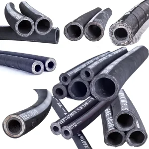 Water Hose Washers Rubber Pressure Washer Pipe 100Ft Sewer Jet Reel 3200 PSI Kink Resistant M22 Quick Connect