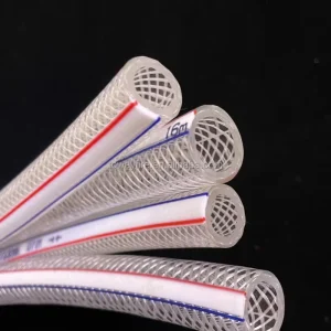 Water Supply Flex PVC Fiber Reinforced Hose Food Grade PVC Pipe Transparent Soft Flexible Clear PVC Fiber Reinforced Hose