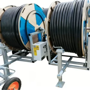 Water Turbine Gearbox Pump Hose Reel Irrigator with Remote Control for Agricultural Crops