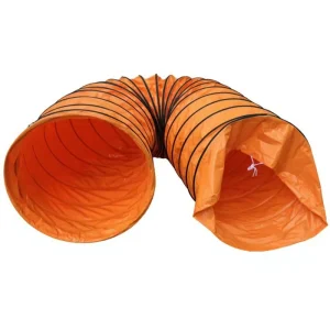 Waterproof 900mm PVC Tarpaulin Flexible Air Duct Pipe Anti Tear Foldable Vent Hose for Construction Ventilation