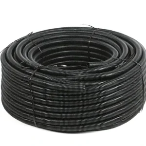 Waterproof Electrical Conduit Pipe Protector Wire Black Corrugated Industrial Plastic Cable Duct