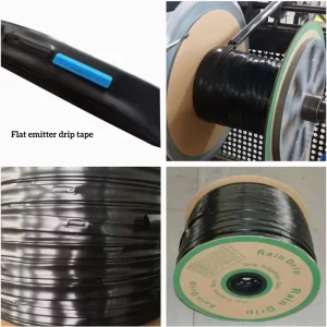 Wear Resistant Irrigation Drip Tape Farm Water Saving Pipeline Accessory