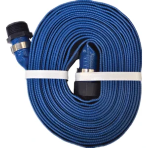 Wear Resistant Reinforced Multi Purpose Large Layflat Hose for High Volume Water Transfer Various Industries