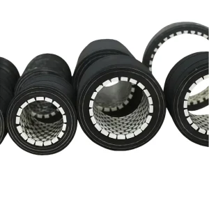 Wear Resisting Sand Blasting Ceramic Lined Rubber Hose with Cutting Service Customizable Diameter