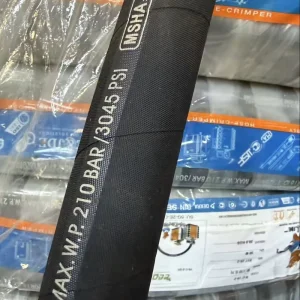 Wear resistant Cold resistant Steel Wire Braided Spiral Hydraulic Hose Imported High Strength Copper Plated Steel Wire