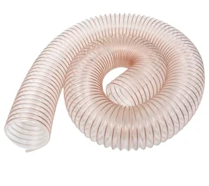 Wear resistant High Strength Steel Wire Reinforced PU TPU Air Flexible Ducting Hose