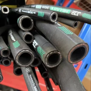 CE Certified EN853 2SN High Pressure Steel Wire Braided Nitrile Butadiene Rubber Hydraulic Hose 40C +100C