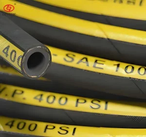 Wear-resistant Rubber Hose Textile Reinforced Sand Blast Hose Synthetic Rubber Hose