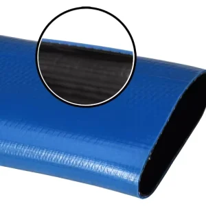 Weather Resistant Heavy Duty 2 Inch Flexible PVC Lay Flat Hose Reel for Agricultural Industry Water Use