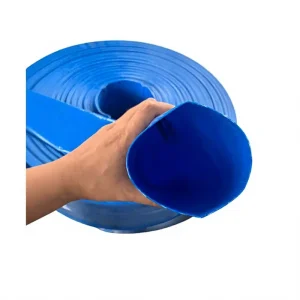 Weather Resistant Heavy Duty 2 Inch Flexible PVC Lay Flat Hose Reel for Agricultural Industry Water Use