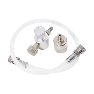 Whipped Cream Dispenser Whipper Adapter From Thread M11*1 Fitting NO2 Tank Nitrous Oxide Cylinder to 8mm Quick Nipple Plug