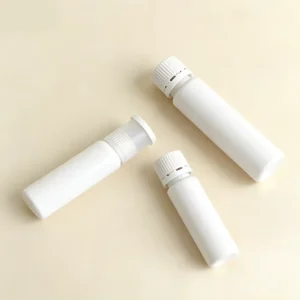 White Amber PP 20cc 30cc Oral Liquid Tube Plastic PET Medicine Tube With Tamper Proof Cap High Temperature Resistant