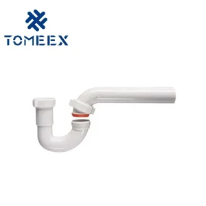 White Drain Hose Plastic Pipe All Type Tube Bottle Trap and Waste